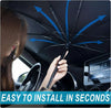 Car Sun Shade Protector Umbrella Style
