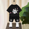 Cute Kitty Kids Summer Tracksuit | Premium Cotton Jersey | 1–10 Years