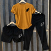 Men's Summer 3-Piece Combo Set | Cotton Jersey T-Shirt with French Terry Trouser & Shorts