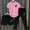 Men's Summer 3-Piece Combo Set | Cotton Jersey T-Shirt with French Terry Trouser & Shorts
