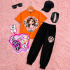 Kids Summer Collection | Pack of 6 Deal – T-Shirt, Trouser, Cap, Glasses, Watch & Kids Makeup Kit | Ages 1–10 Years