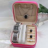 Luxury Women's Diamond Style Watch & Zircon Jewelry Gift Set with Premium Gift Box