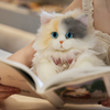 Super Realistic Plush Cat Backpack – Lifelike Stuffed Animal Travel Bag & Shoulder Caddy